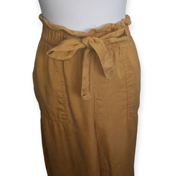 TIME & TRU MUSTARD PALAZZO CROP PANTS SZ.M EUC - Picture 2 of 7